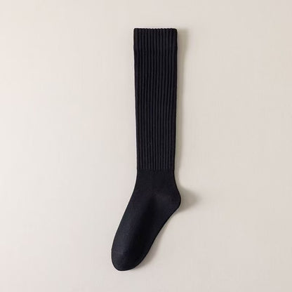 Autumn And Winter Calf Socks Children's Knee Length Socks Deodorant Mid-calf